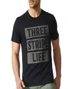 Thun ADIDAS Three Stripe Life đen
