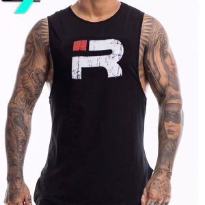 Tanktop Iron man đen